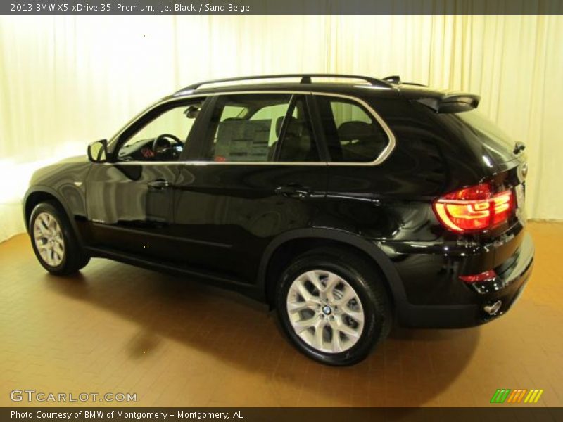 Jet Black / Sand Beige 2013 BMW X5 xDrive 35i Premium
