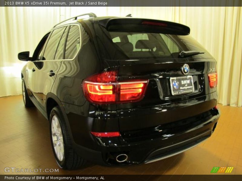 Jet Black / Sand Beige 2013 BMW X5 xDrive 35i Premium