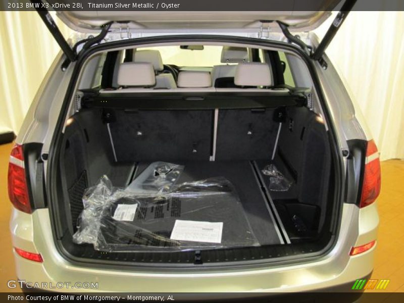 Titanium Silver Metallic / Oyster 2013 BMW X3 xDrive 28i