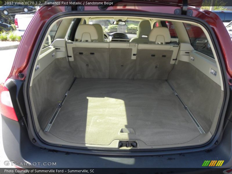 Flamenco Red Metallic / Sandstone Beige 2012 Volvo XC70 3.2