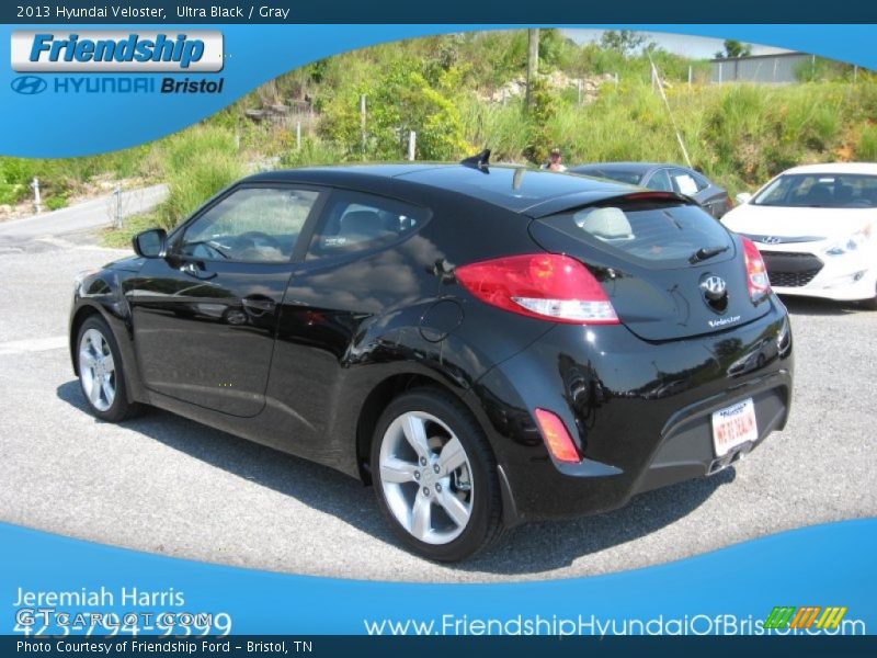 Ultra Black / Gray 2013 Hyundai Veloster