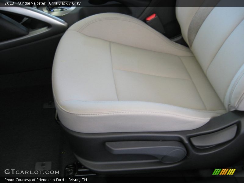 Ultra Black / Gray 2013 Hyundai Veloster