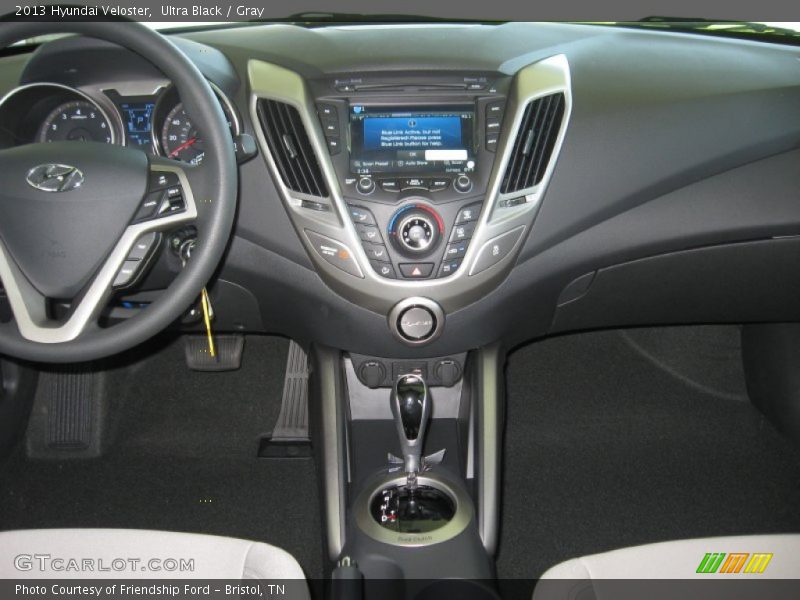Ultra Black / Gray 2013 Hyundai Veloster