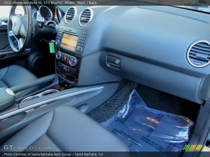 Black / Black 2010 Mercedes-Benz ML 350 BlueTEC 4Matic