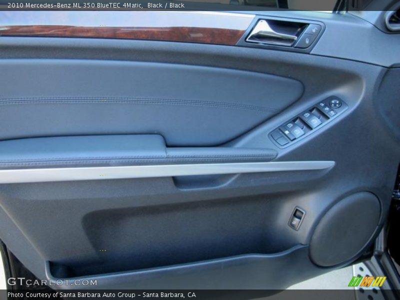 Black / Black 2010 Mercedes-Benz ML 350 BlueTEC 4Matic