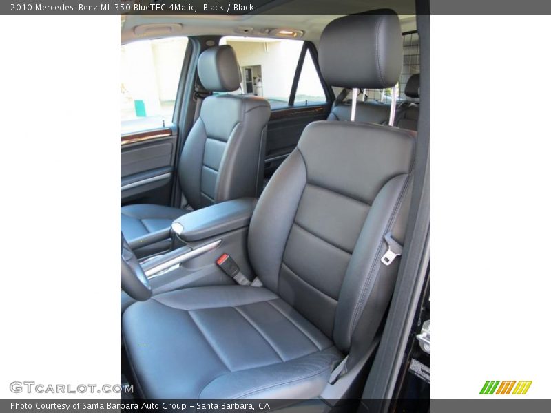 Black / Black 2010 Mercedes-Benz ML 350 BlueTEC 4Matic