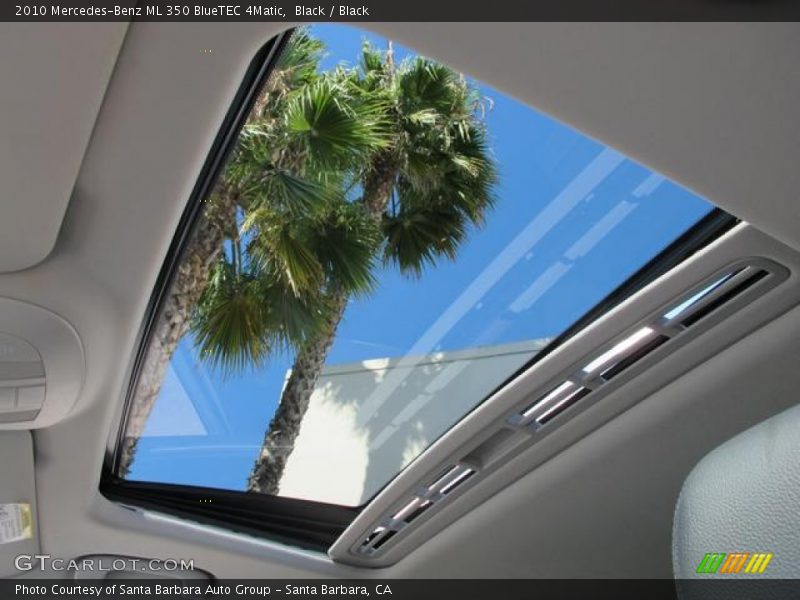 Black / Black 2010 Mercedes-Benz ML 350 BlueTEC 4Matic