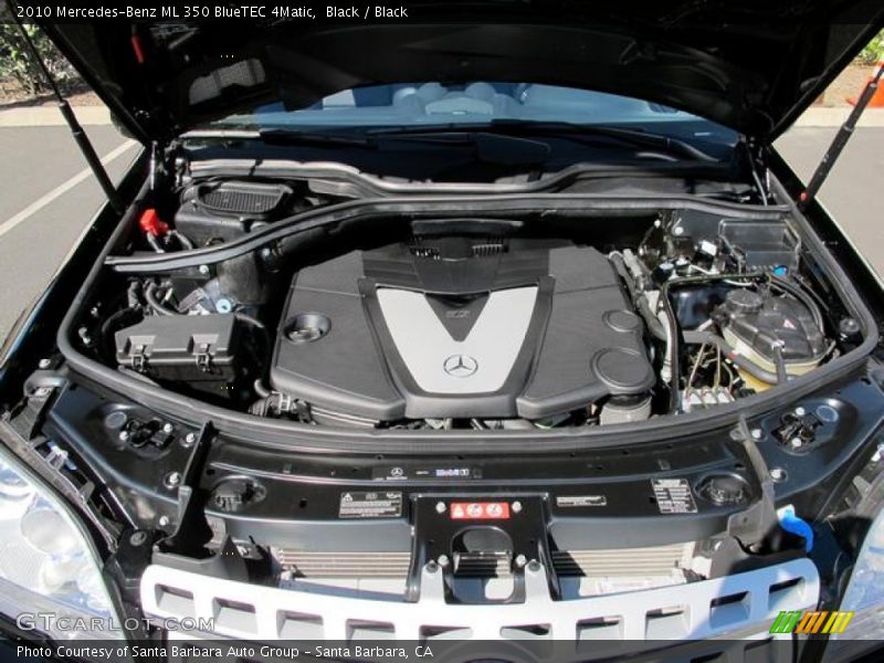 Black / Black 2010 Mercedes-Benz ML 350 BlueTEC 4Matic