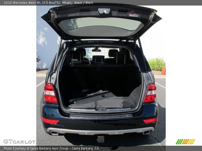 Black / Black 2010 Mercedes-Benz ML 350 BlueTEC 4Matic