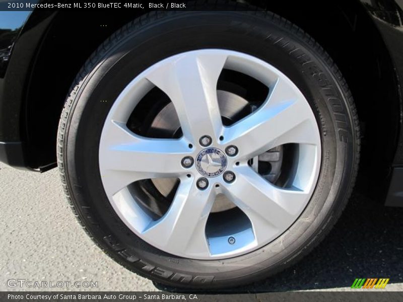 Black / Black 2010 Mercedes-Benz ML 350 BlueTEC 4Matic
