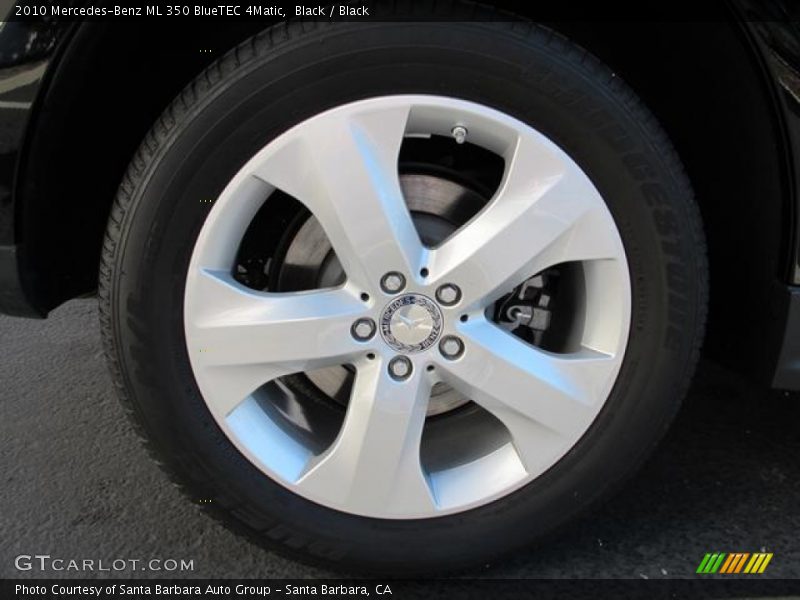 Black / Black 2010 Mercedes-Benz ML 350 BlueTEC 4Matic