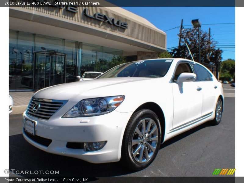 Starfire Pearl / Cashmere 2010 Lexus LS 460 L AWD