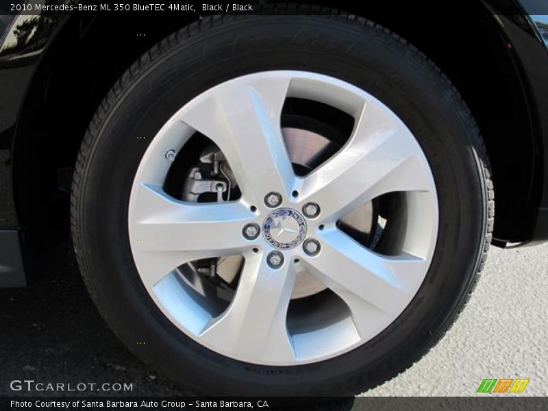 Black / Black 2010 Mercedes-Benz ML 350 BlueTEC 4Matic