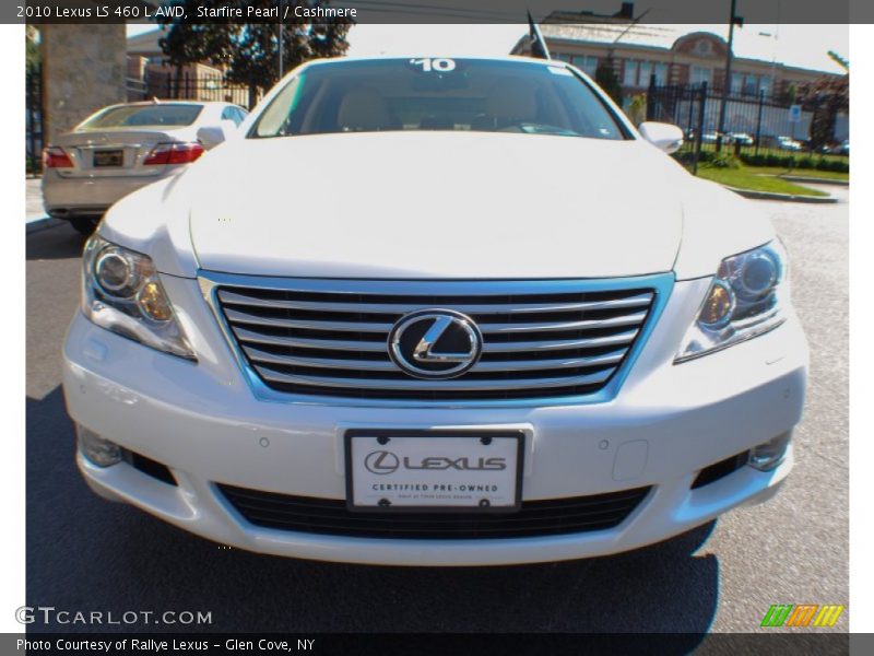 Starfire Pearl / Cashmere 2010 Lexus LS 460 L AWD