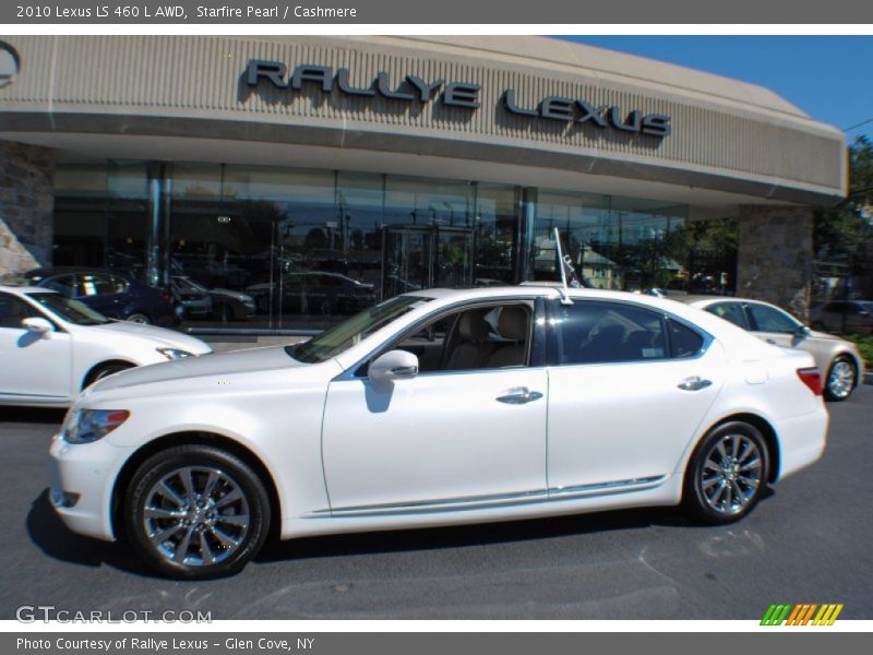 Starfire Pearl / Cashmere 2010 Lexus LS 460 L AWD