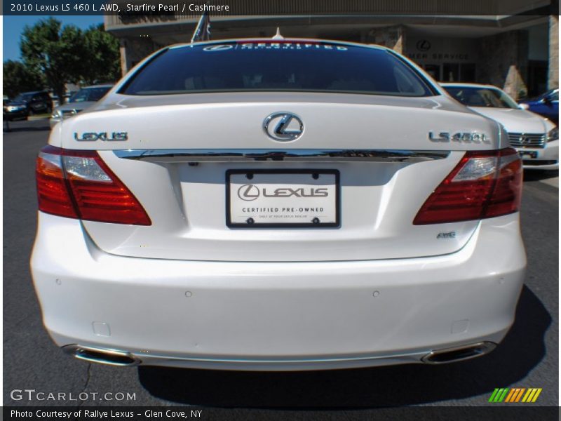 Starfire Pearl / Cashmere 2010 Lexus LS 460 L AWD