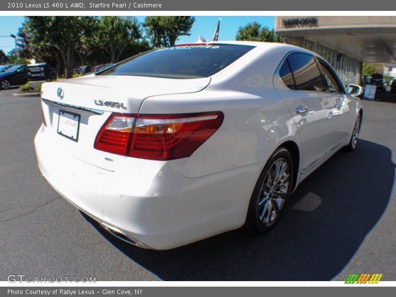 Starfire Pearl / Cashmere 2010 Lexus LS 460 L AWD