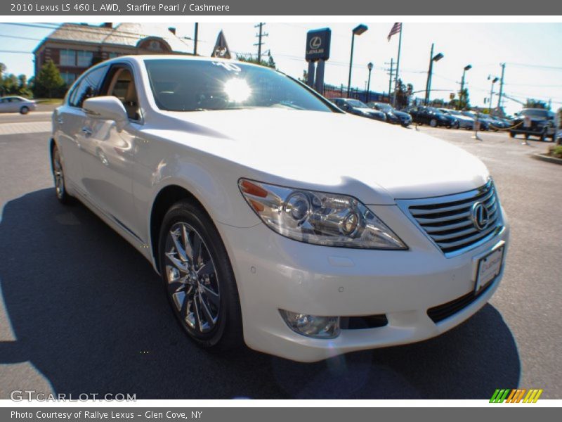 Starfire Pearl / Cashmere 2010 Lexus LS 460 L AWD