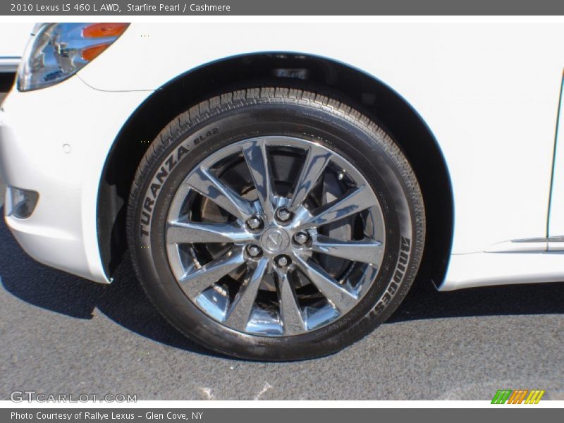 Starfire Pearl / Cashmere 2010 Lexus LS 460 L AWD