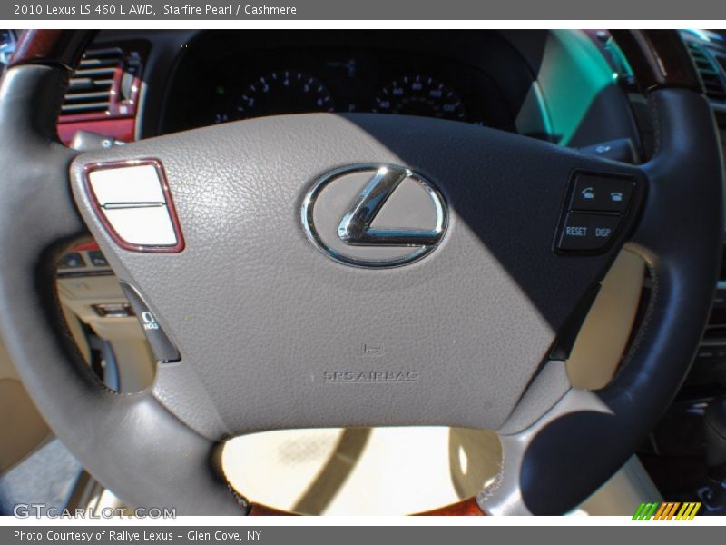 Starfire Pearl / Cashmere 2010 Lexus LS 460 L AWD