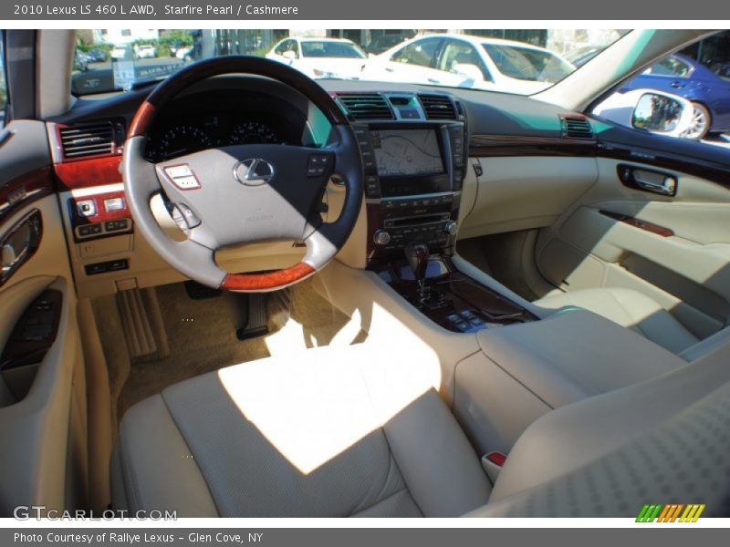 Starfire Pearl / Cashmere 2010 Lexus LS 460 L AWD
