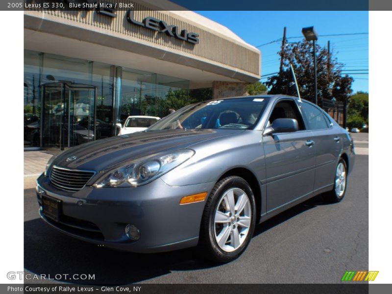 Blue Shale Mica / Black 2005 Lexus ES 330