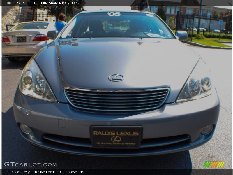 Blue Shale Mica / Black 2005 Lexus ES 330