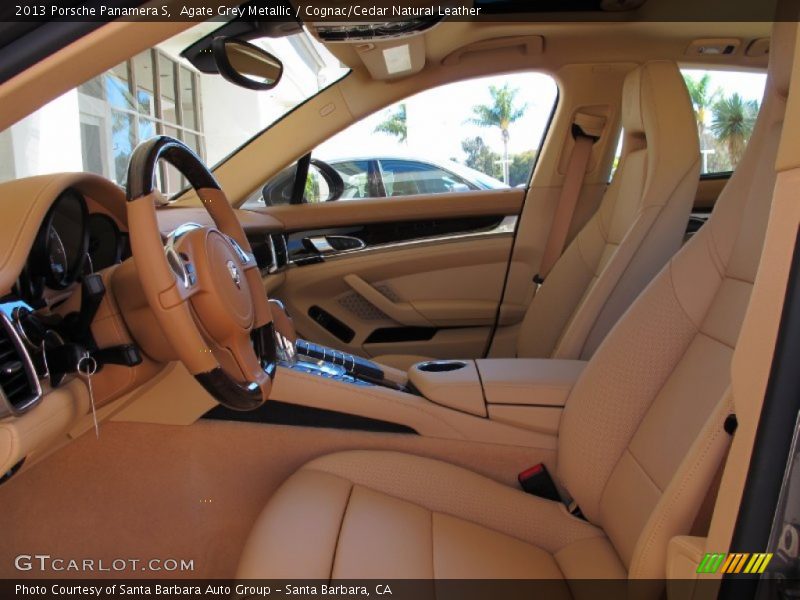  2013 Panamera S Cognac/Cedar Natural Leather Interior