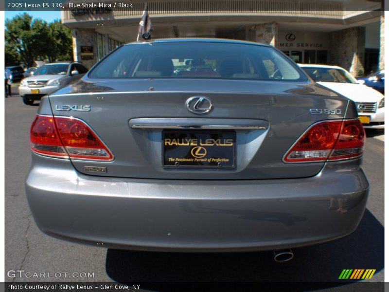 Blue Shale Mica / Black 2005 Lexus ES 330