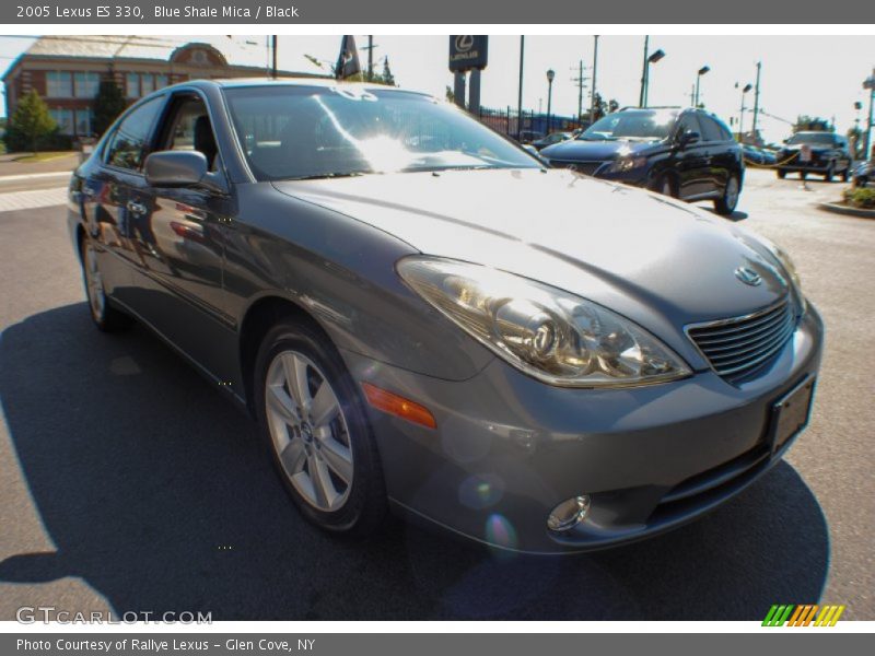 Blue Shale Mica / Black 2005 Lexus ES 330