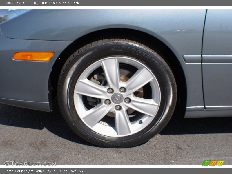 Blue Shale Mica / Black 2005 Lexus ES 330