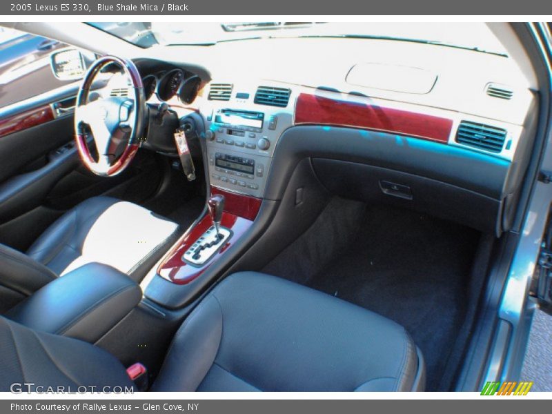 Blue Shale Mica / Black 2005 Lexus ES 330