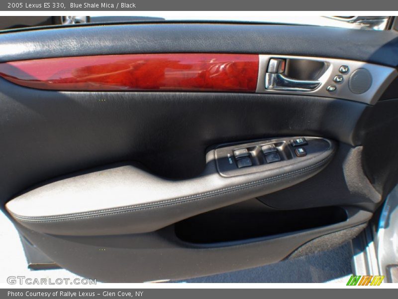 Blue Shale Mica / Black 2005 Lexus ES 330