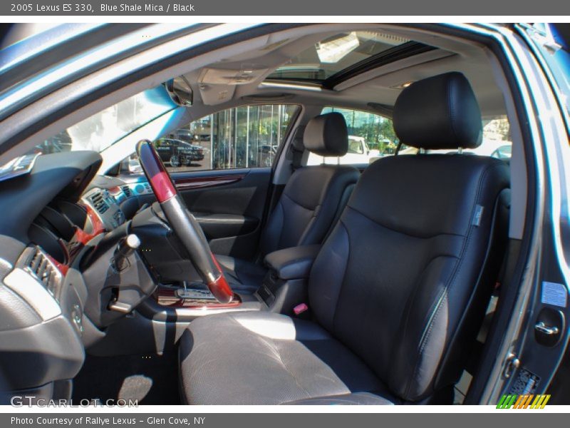 Blue Shale Mica / Black 2005 Lexus ES 330