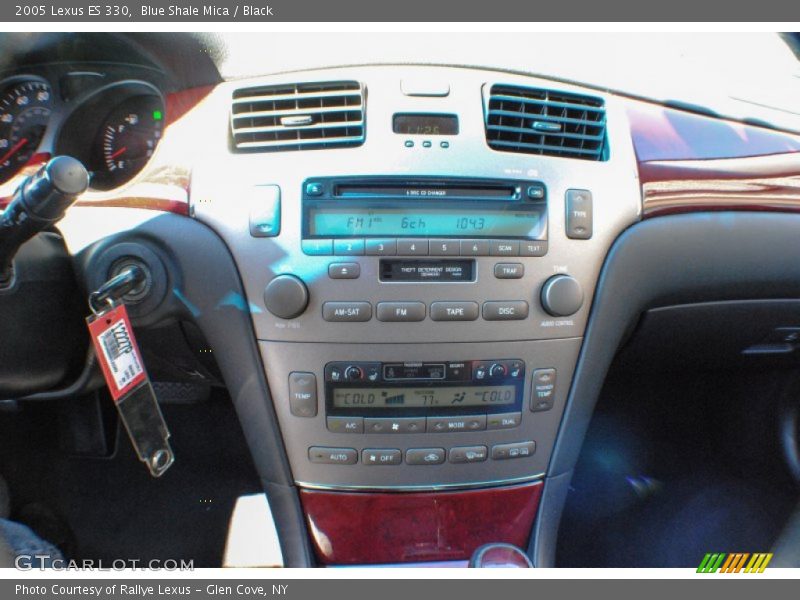 Blue Shale Mica / Black 2005 Lexus ES 330