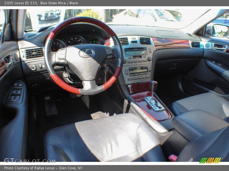 Blue Shale Mica / Black 2005 Lexus ES 330
