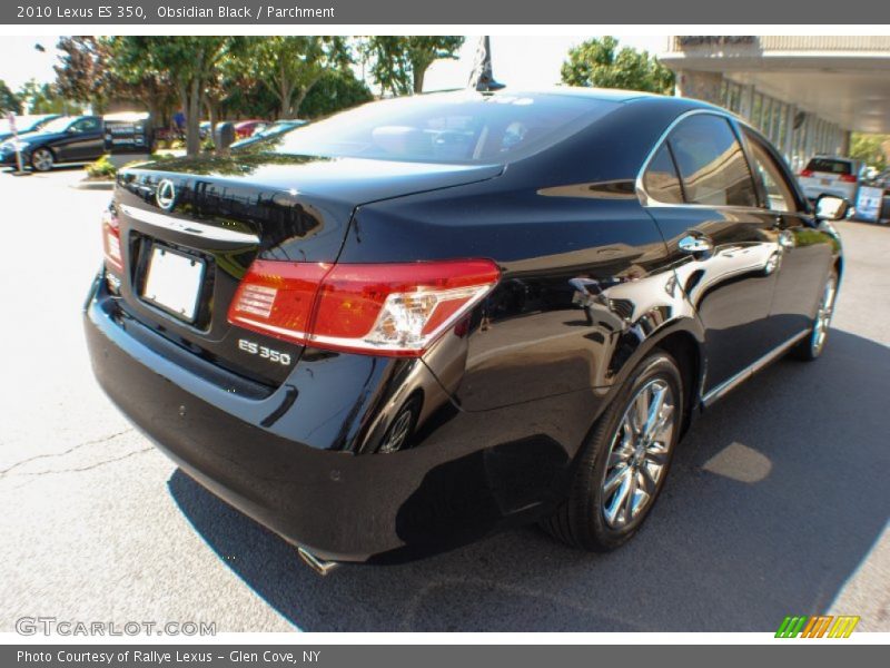 Obsidian Black / Parchment 2010 Lexus ES 350