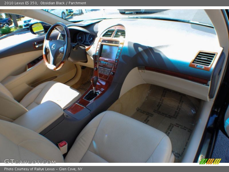 Obsidian Black / Parchment 2010 Lexus ES 350
