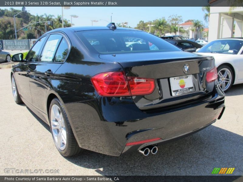 Black Sapphire Metallic / Black 2013 BMW 3 Series 328i Sedan