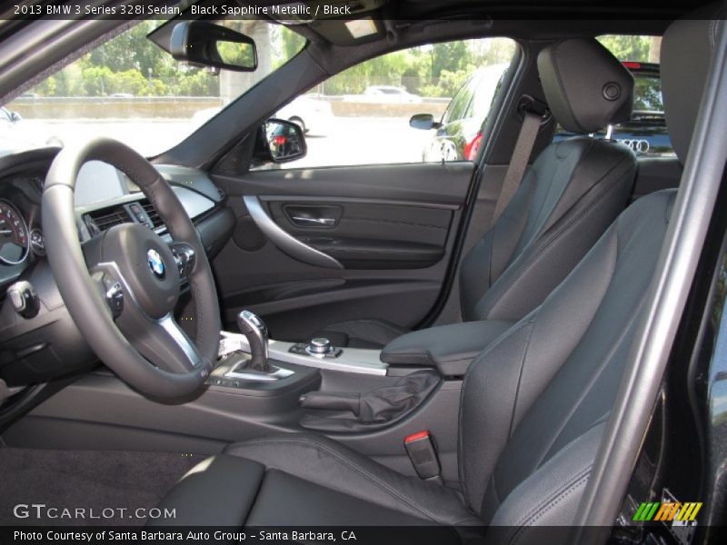 Black Sapphire Metallic / Black 2013 BMW 3 Series 328i Sedan