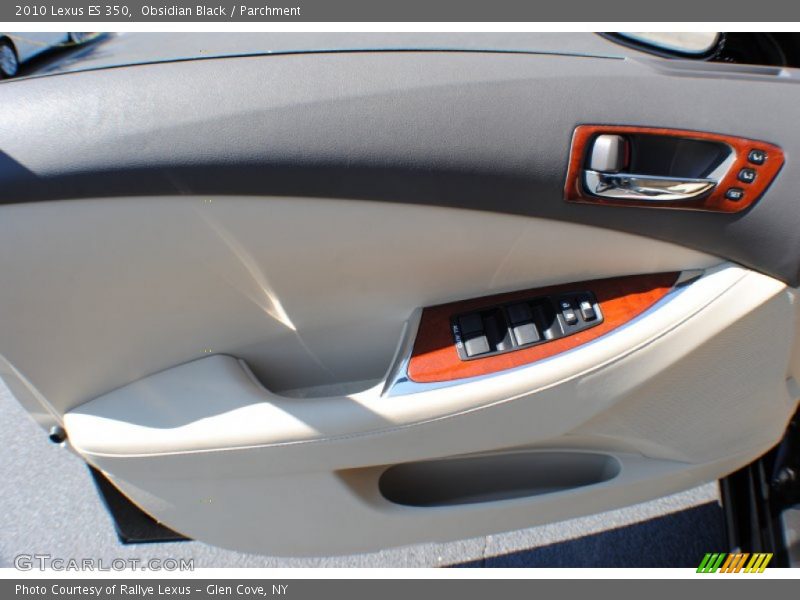 Obsidian Black / Parchment 2010 Lexus ES 350