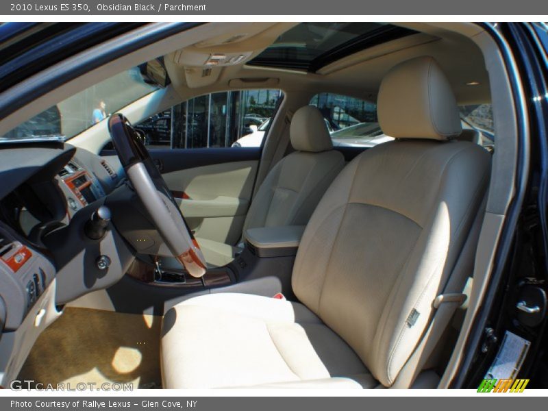 Obsidian Black / Parchment 2010 Lexus ES 350