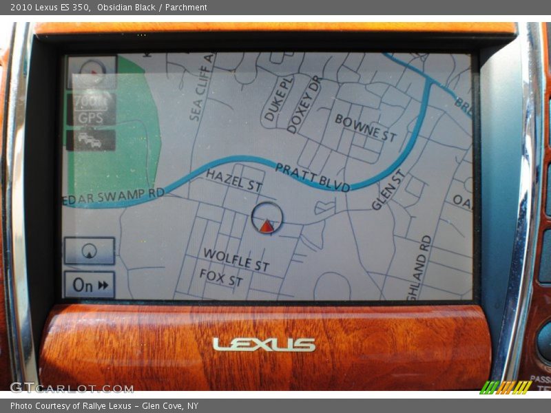 Obsidian Black / Parchment 2010 Lexus ES 350