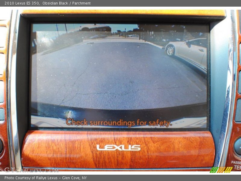 Obsidian Black / Parchment 2010 Lexus ES 350