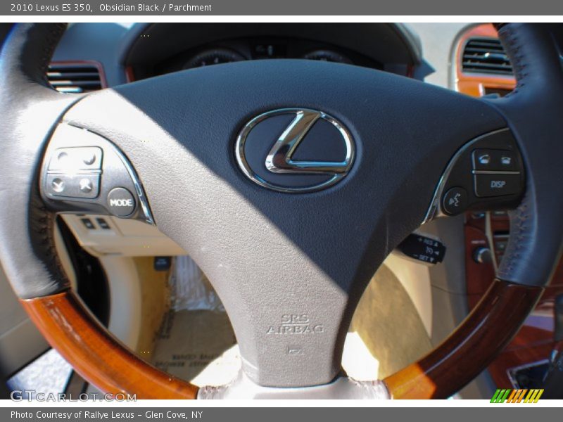 Obsidian Black / Parchment 2010 Lexus ES 350