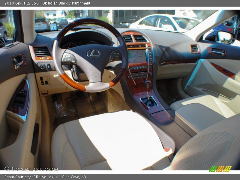 Obsidian Black / Parchment 2010 Lexus ES 350