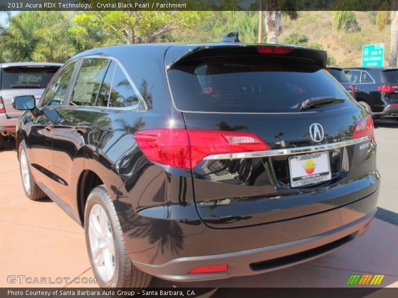 Crystal Black Pearl / Parchment 2013 Acura RDX Technology