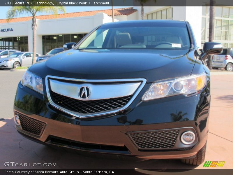 Crystal Black Pearl / Parchment 2013 Acura RDX Technology