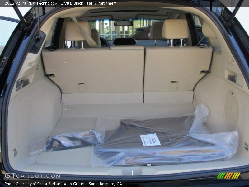 Crystal Black Pearl / Parchment 2013 Acura RDX Technology