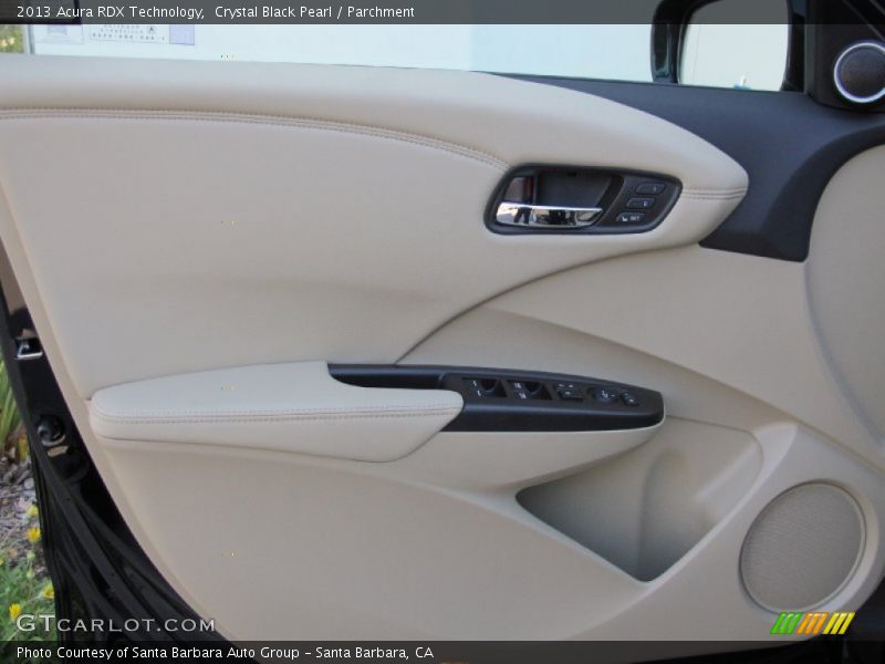 Crystal Black Pearl / Parchment 2013 Acura RDX Technology